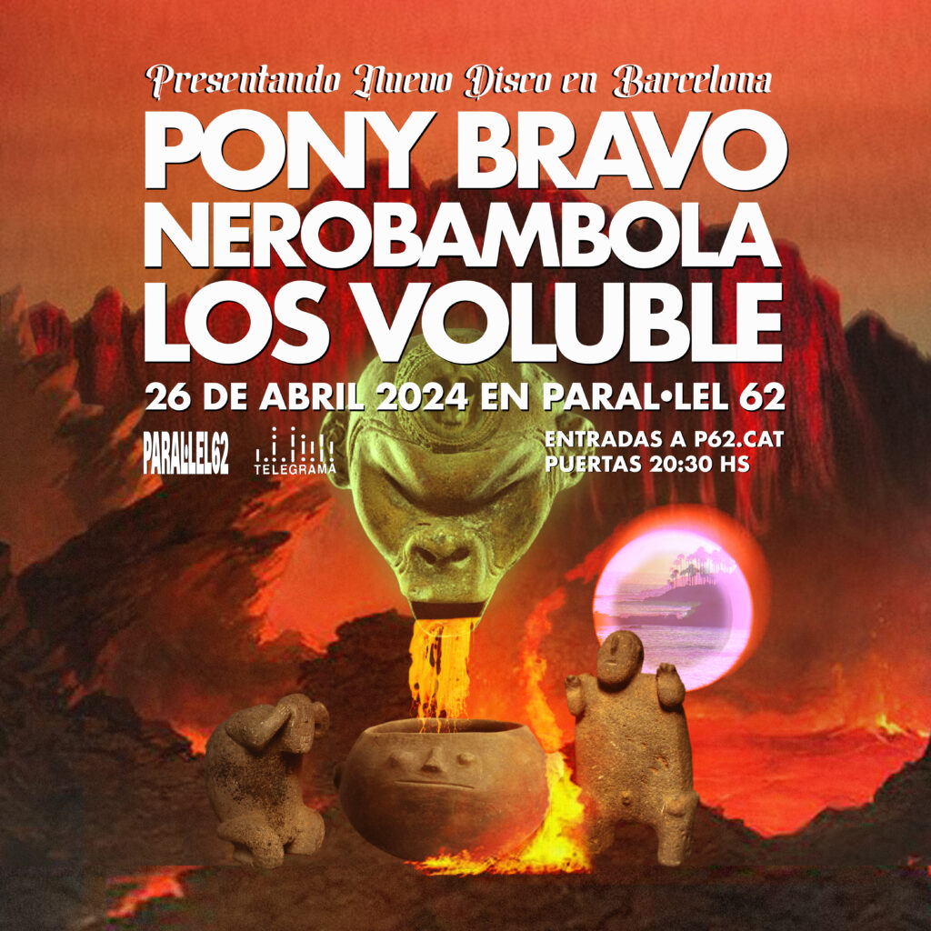 Pony Bravo presenta nuevo disco en Parallel62